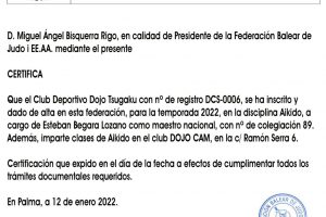 Club Homologado 2022