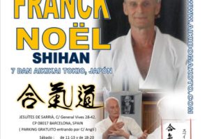 Seminario Frank Noel 7º Dan Aikikai en Barcelona