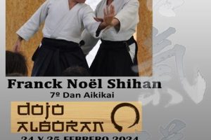 Seminario de Aikido con Franck Noël 7º Dan